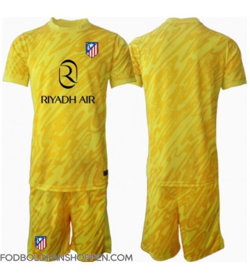 Atletico Madrid Målmand Tredjetrøje Børn 2024-25 Kortærmet (+ Korte bukser)